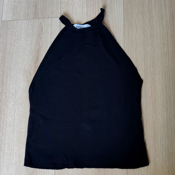 Zara Knit cropped tank top - Picture 1 of 2